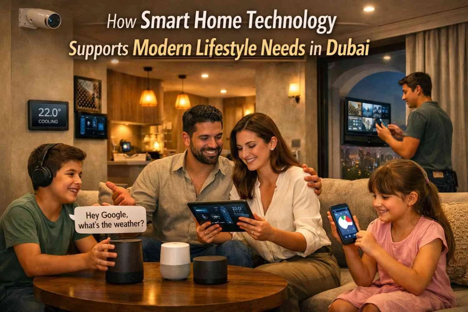 How Smart Home Technology Supports Modern Lifestyle Needs in Dubai