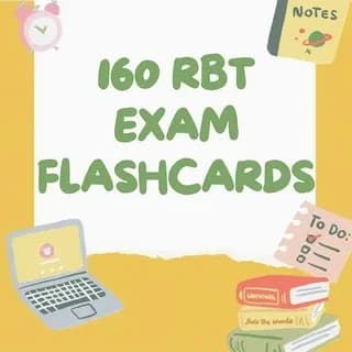 Study Smarter with High-Quality RBT Exam Flashcards