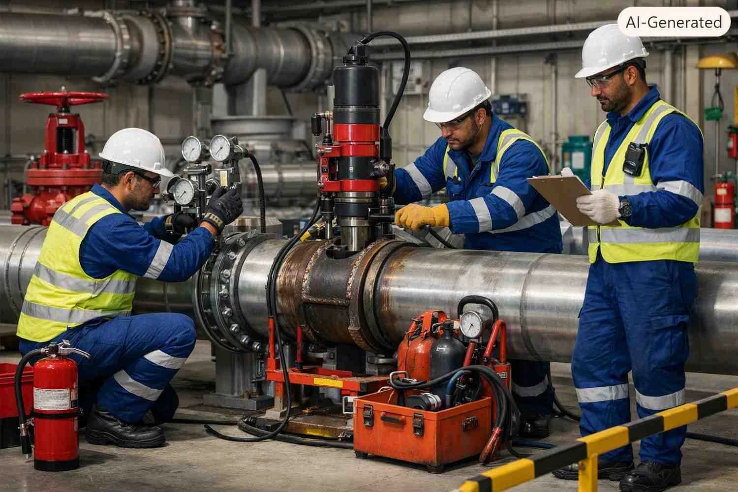 What Safety Steps Are Used During Hot Tapping in UAE?