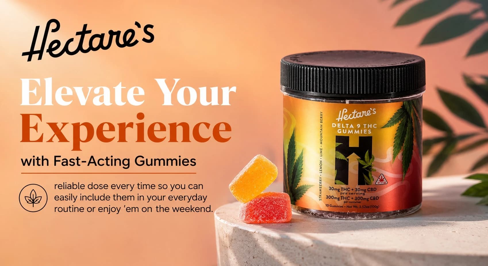 Buy Delta 9 Gummies from Hectares  Shop Premium THC Gummies