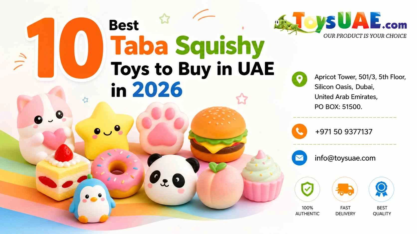 10 Best Taba Squishy Toys to Buy in UAE for 2026: Top Picks