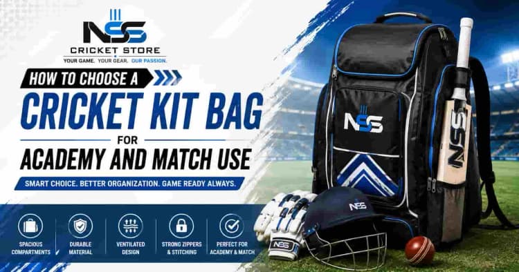 How to Choose a Cricket Kit Bag for Academy and Match Use