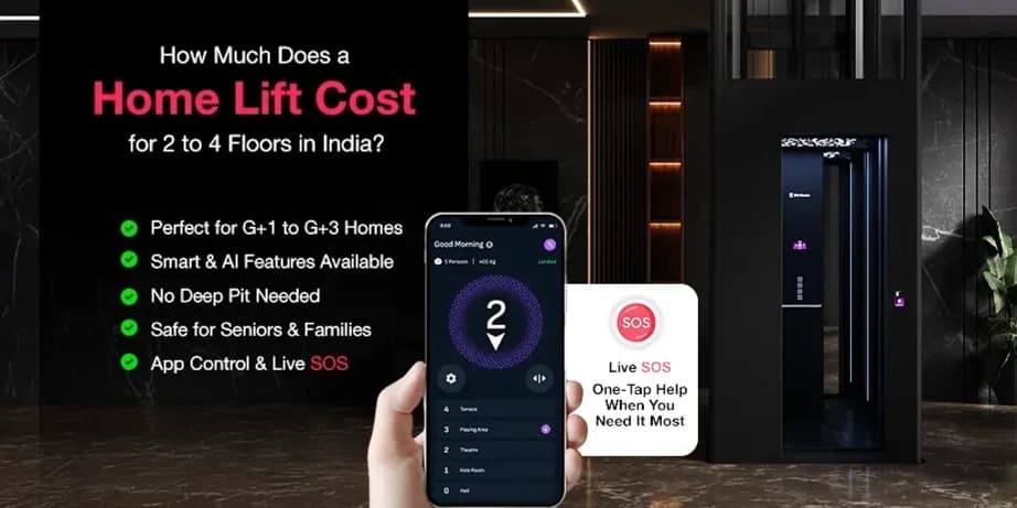What Is the Price of a 2-Person Home Lift in India?