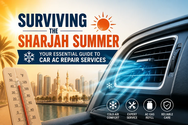 Surviving the Sharjah Summer: The Ultimate Guide to Car AC Repair Services